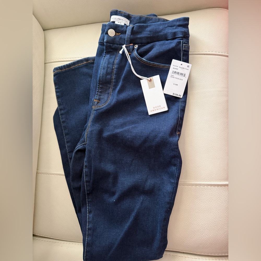 Good American Women's Blue Jeans Sz 6-12